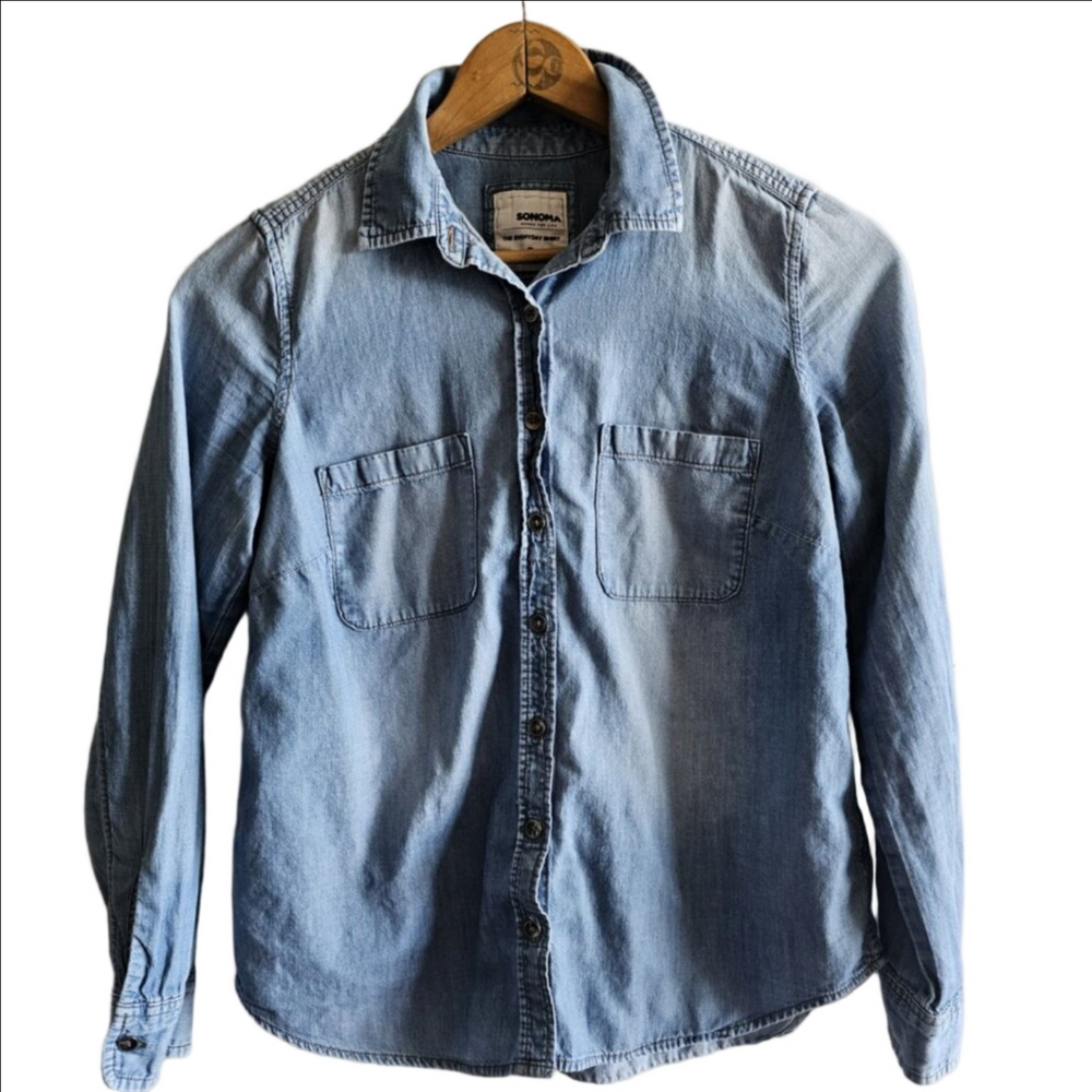 Sonoma Goods For Life Denim Button Down